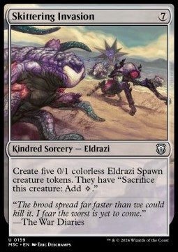 Skittering Invasion⁣ - Commander: Modern Horizons 3⁣ (Uncommon)⁣ [159]