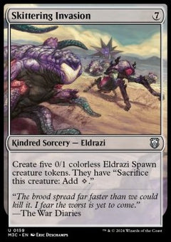 Skittering Invasion⁣ - Commander: Modern Horizons 3⁣ (Uncommon)⁣ [159]