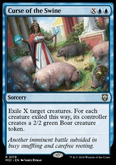 Curse of the Swine⁣ - Commander: Modern Horizons 3⁣ (Rare)⁣ [179]
