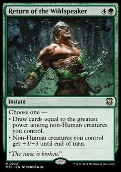 Return of the Wildspeaker⁣ - Commander: Modern Horizons 3⁣ (Rare)⁣ [242]
