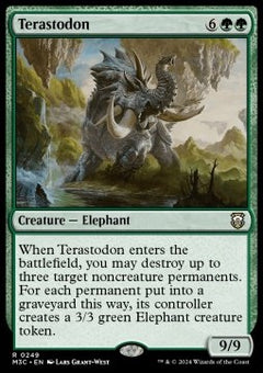 Terastodon⁣ - Commander: Modern Horizons 3⁣ (Rare)⁣ [249]