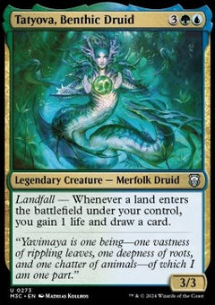 Tatyova, Benthic Druid⁣ - Commander: Modern Horizons 3⁣ (Uncommon)⁣ [273]