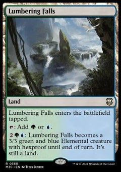 Lumbering Falls⁣ - Commander: Modern Horizons 3⁣ (Rare)⁣ [355]