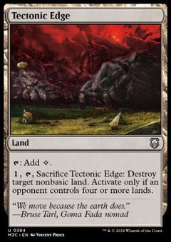 Tectonic Edge⁣ - Commander: Modern Horizons 3⁣ (Uncommon)⁣ [384]