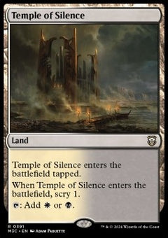 Temple of Silence⁣ - Commander: Modern Horizons 3⁣ (Rare)⁣ [391]