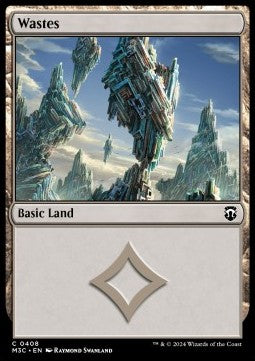Wastes⁣ - Commander: Modern Horizons 3⁣ (Common)⁣ [408]