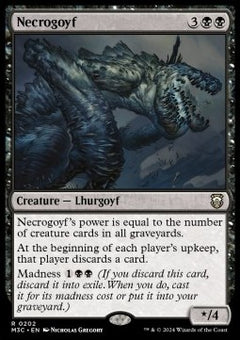 Necrogoyf⁣ - Commander: Modern Horizons 3⁣ (Rare)⁣ [202]