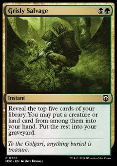 Grisly Salvage⁣ - Commander: Modern Horizons 3⁣ (Common)⁣ [263]