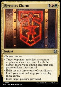 Riveteers Charm⁣ - Commander: Modern Horizons 3⁣ (Uncommon)⁣ [271]
