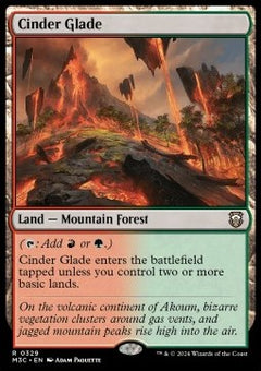 Cinder Glade⁣ - Commander: Modern Horizons 3⁣ (Rare)⁣ [329]
