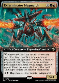 Exterminator Magmarch (V.1)⁣ - Commander: Modern Horizons 3: Extras⁣ (Rare)⁣ [72]