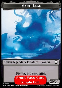 Marit Lage Token (B 20/20) // Sand Warrior Token (RGW 1/1) (V.2)⁣ - Modern Horizons 3: Tokens⁣ (Token)⁣ [CT 11/23]