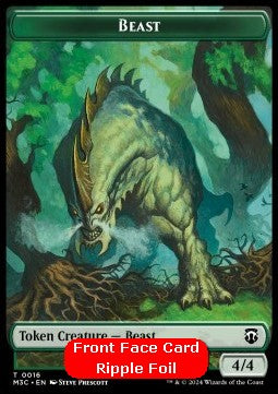 Beast Token (G 4/4) // Copy Token (V.2)⁣ - Modern Horizons 3: Tokens⁣ (Token)⁣ [CT 16/1]