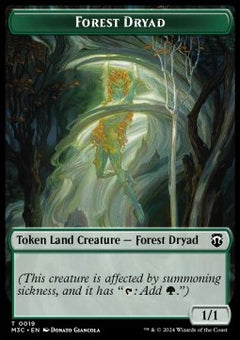 Boar Token (G 2/2) // Forest Dryad Token (G 1/1) (V.1)⁣ - Modern Horizons 3: Tokens⁣ (Token)⁣ [CT 17/19]