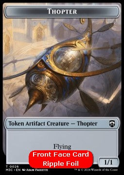 Thopter Token (A 1/1) // Copy Token (V.2)⁣ - Modern Horizons 3: Tokens⁣ (Token)⁣ [CT 26/1]
