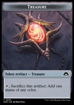 Treasure Token // Copy Token (V.1)⁣ - Modern Horizons 3: Tokens⁣ (Token)⁣ [CT 34/1]