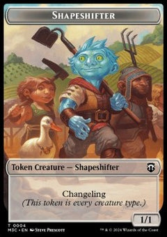Shapeshifter Token (C 1/1) // Copy Token (V.1)⁣ - Modern Horizons 3: Tokens⁣ (Token)⁣ [CT 4/1]