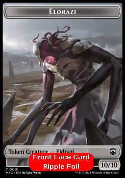 Eldrazi Token (C 10/10) // Spirit Token (C 2/2) (V.2)⁣ - Modern Horizons 3: Tokens⁣ (Token)⁣ [CT 1/5]