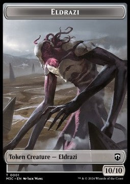 Eldrazi Token (C 10/10) // Spirit Token (C 2/2) (V.1)⁣ - Modern Horizons 3: Tokens⁣ (Token)⁣ [CT 1/5]
