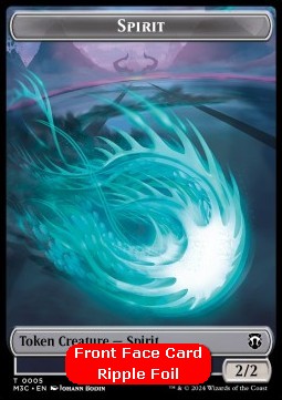 Spirit Token (C 2/2) // Eldrazi Token (C 10/10)⁣ - Modern Horizons 3: Tokens⁣ (Token)⁣ [CT 5/1]