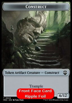 Construct Token (C 6/12) // Myr Token (C 1/1) (V.2)⁣ - Modern Horizons 3: Tokens⁣ (Token)⁣ [CT 24/25]