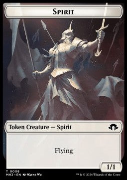 Spirit Token (W 1/1) // Phyrexian Germ Token (B 0/0)⁣ - Modern Horizons 3: Tokens⁣ (Token)⁣ [T 8/16]
