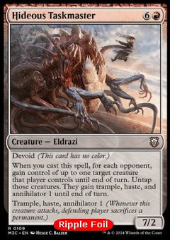 Hideous Taskmaster⁣ - Commander: Modern Horizons 3: Extras⁣ (Rare)⁣ [109]