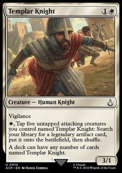 Templar Knight⁣ - Universes Beyond: Assassin's Creed⁣ (Uncommon)⁣ [10]
