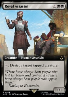 Royal Assassin (V.1)⁣ - Universes Beyond: Assassin's Creed: Extras⁣ (Rare)⁣ [164]