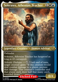 Sokrates, Athenian Teacher (V.2)⁣ - Universes Beyond: Assassin's Creed: Extras⁣ (Rare)⁣ [250]