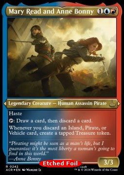 Mary Read and Anne Bonny (V.2)⁣ - Universes Beyond: Assassin's Creed: Extras⁣ (Rare)⁣ [242]