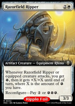 Razorfield Ripper (V.2)⁣ - Commander: Modern Horizons 3: Extras⁣ (Rare)⁣ [42]