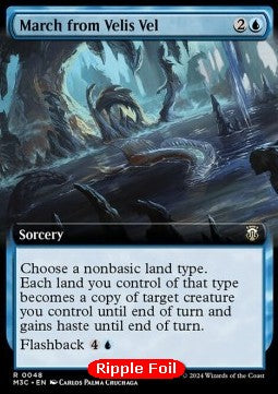 March from Velis Vel (V.2)⁣ - Commander: Modern Horizons 3: Extras⁣ (Rare)⁣ [48]