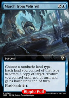 March from Velis Vel (V.2)⁣ - Commander: Modern Horizons 3: Extras⁣ (Rare)⁣ [48]