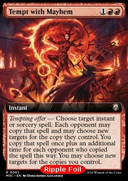 Tempt with Mayhem (V.2)⁣ - Commander: Modern Horizons 3: Extras⁣ (Rare)⁣ [62]