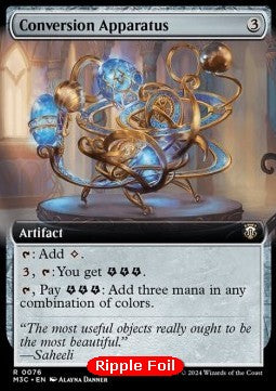 Conversion Apparatus (V.2)⁣ - Commander: Modern Horizons 3: Extras⁣ (Rare)⁣ [76]