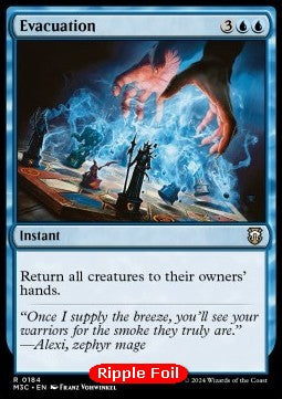 Evacuation⁣ - Commander: Modern Horizons 3: Extras⁣ (Rare)⁣ [184]