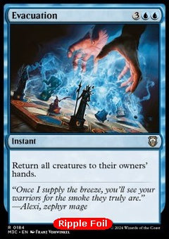 Evacuation⁣ - Commander: Modern Horizons 3: Extras⁣ (Rare)⁣ [184]