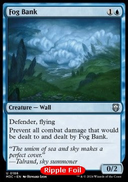 Fog Bank⁣ - Commander: Modern Horizons 3: Extras⁣ (Uncommon)⁣ [186]