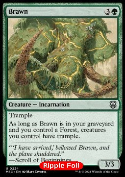 Brawn⁣ - Commander: Modern Horizons 3: Extras⁣ (Uncommon)⁣ [224]