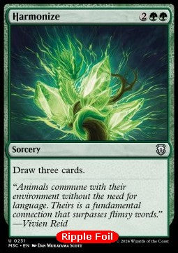 Harmonize⁣ - Commander: Modern Horizons 3: Extras⁣ (Uncommon)⁣ [231]