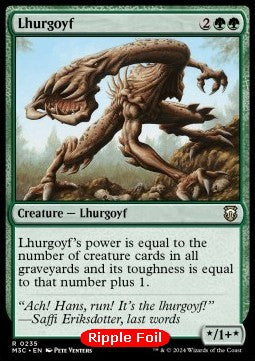 Lhurgoyf⁣ - Commander: Modern Horizons 3: Extras⁣ (Rare)⁣ [235]