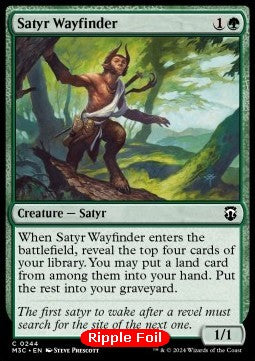 Satyr Wayfinder⁣ - Commander: Modern Horizons 3: Extras⁣ (Common)⁣ [244]