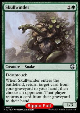Skullwinder⁣ - Commander: Modern Horizons 3: Extras⁣ (Uncommon)⁣ [247]