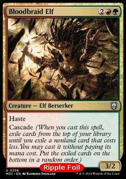 Bloodbraid Elf⁣ - Commander: Modern Horizons 3: Extras⁣ (Uncommon)⁣ [256]