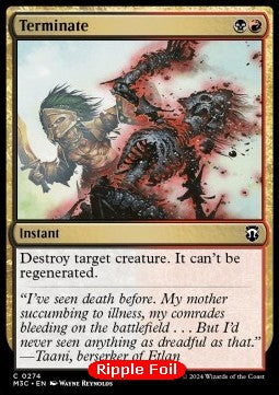 Terminate⁣ - Commander: Modern Horizons 3: Extras⁣ (Common)⁣ [274]