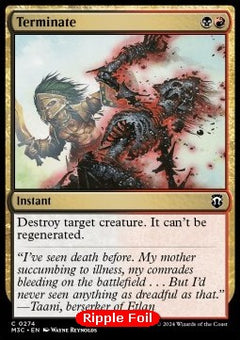 Terminate⁣ - Commander: Modern Horizons 3: Extras⁣ (Common)⁣ [274]