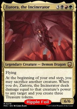 Ziatora, the Incinerator⁣ - Commander: Modern Horizons 3: Extras⁣ (Mythic)⁣ [279]