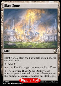 Blast Zone⁣ - Commander: Modern Horizons 3: Extras⁣ (Rare)⁣ [322]