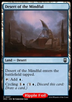 Desert of the Mindful⁣ - Commander: Modern Horizons 3: Extras⁣ (Common)⁣ [337]